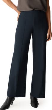 Eileen Fisher High Waist Wide Leg Pants