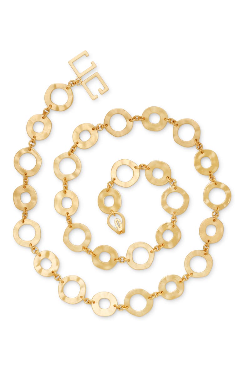 Brielle Chain Belt, Alternate, color, BRUSHED BRASS