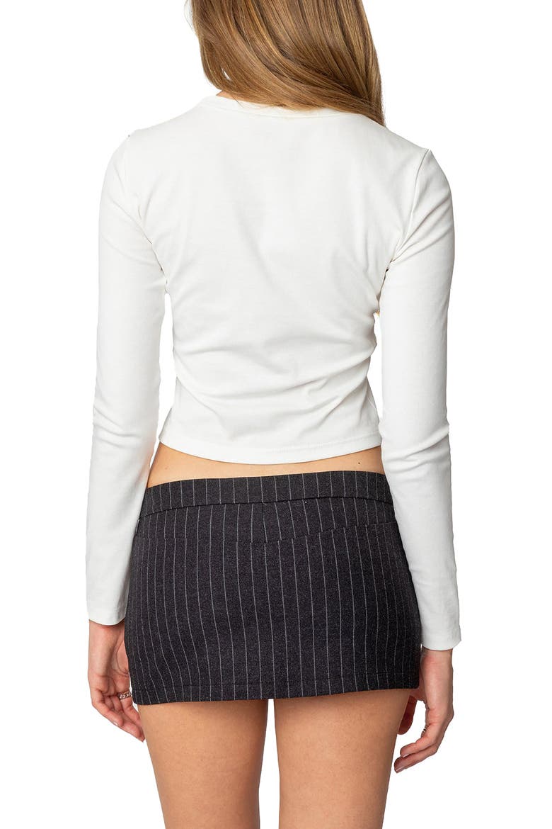 Damsel Long Sleeve Graphic T-Shirt, Alternate, color, WHITE