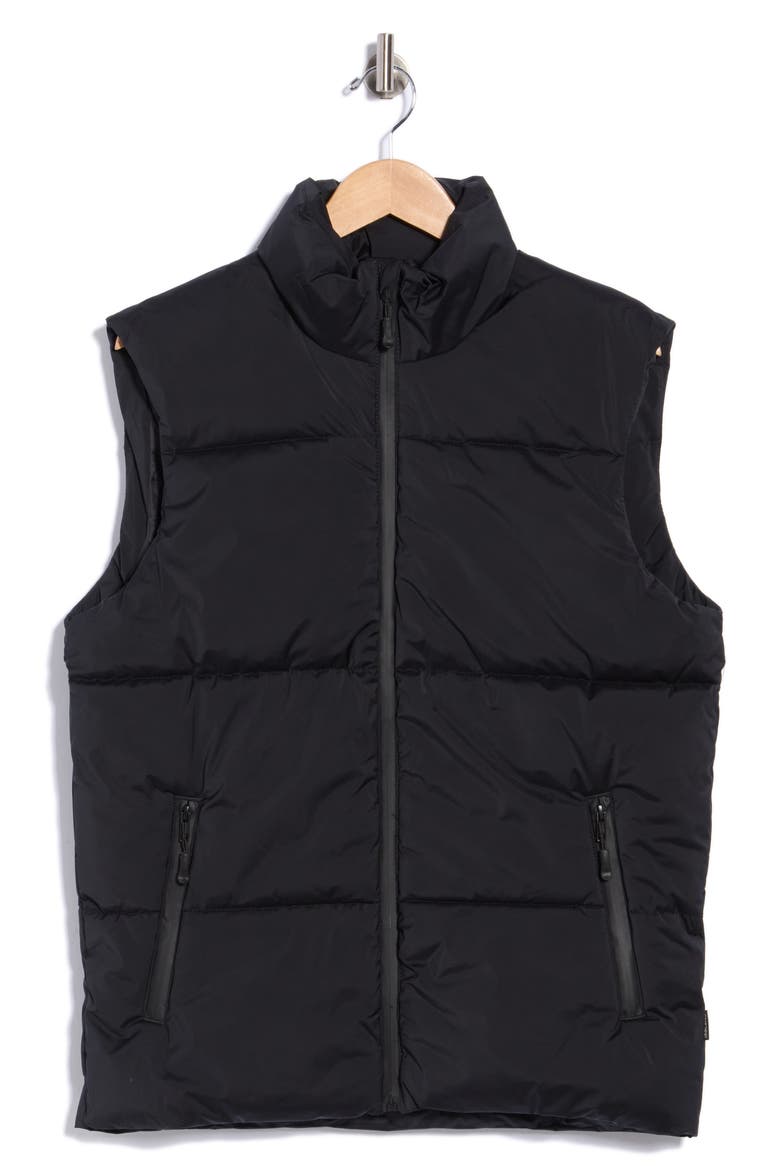 Bhferi Puffer Vest, Main, color, BLACK BEAUTY