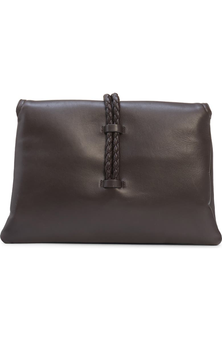 Bottega Veneta Medium Liberta Leather Shoulder Bag, Alternate, color, Fondant