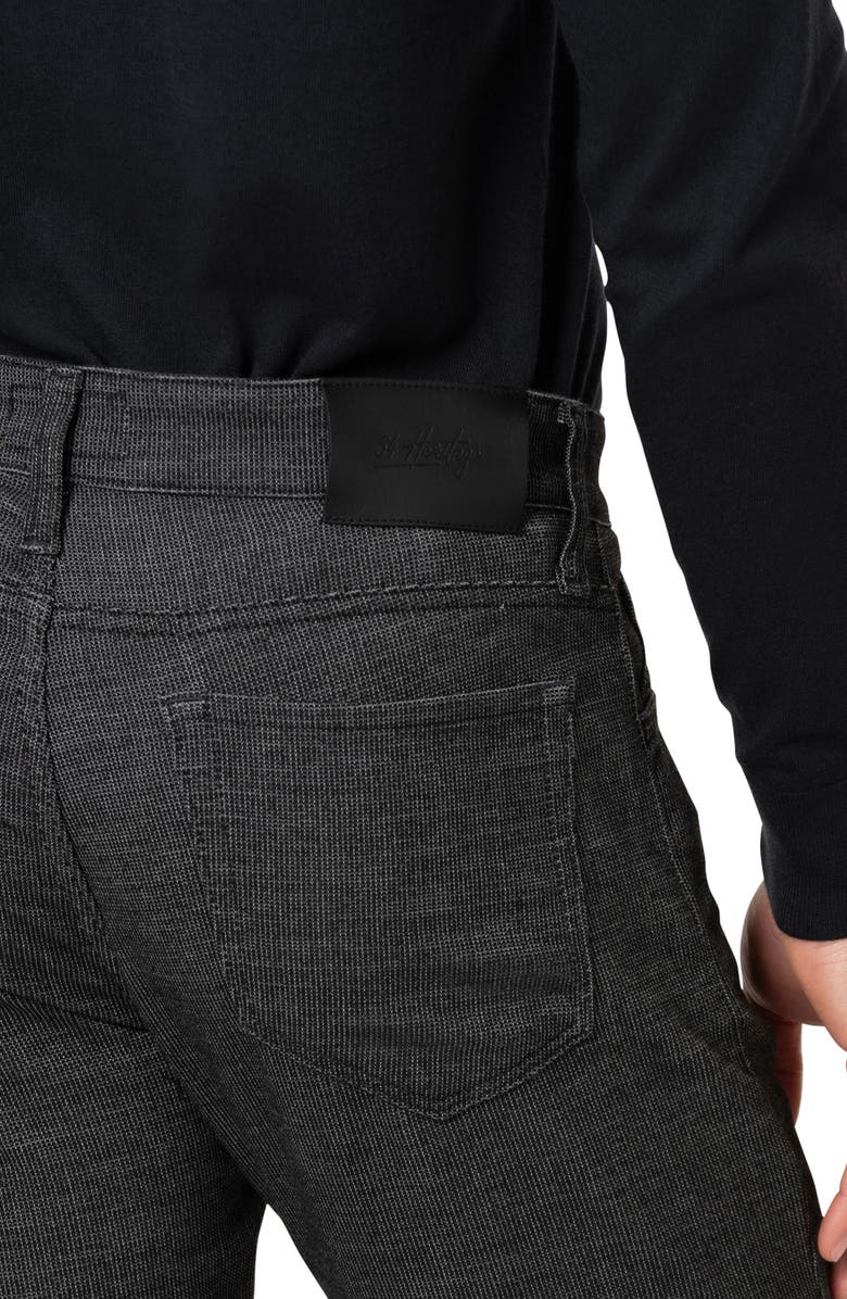 34 Heritage Courage Stretch Straight Leg Pants, Alternate, color, Charcoal Fancy