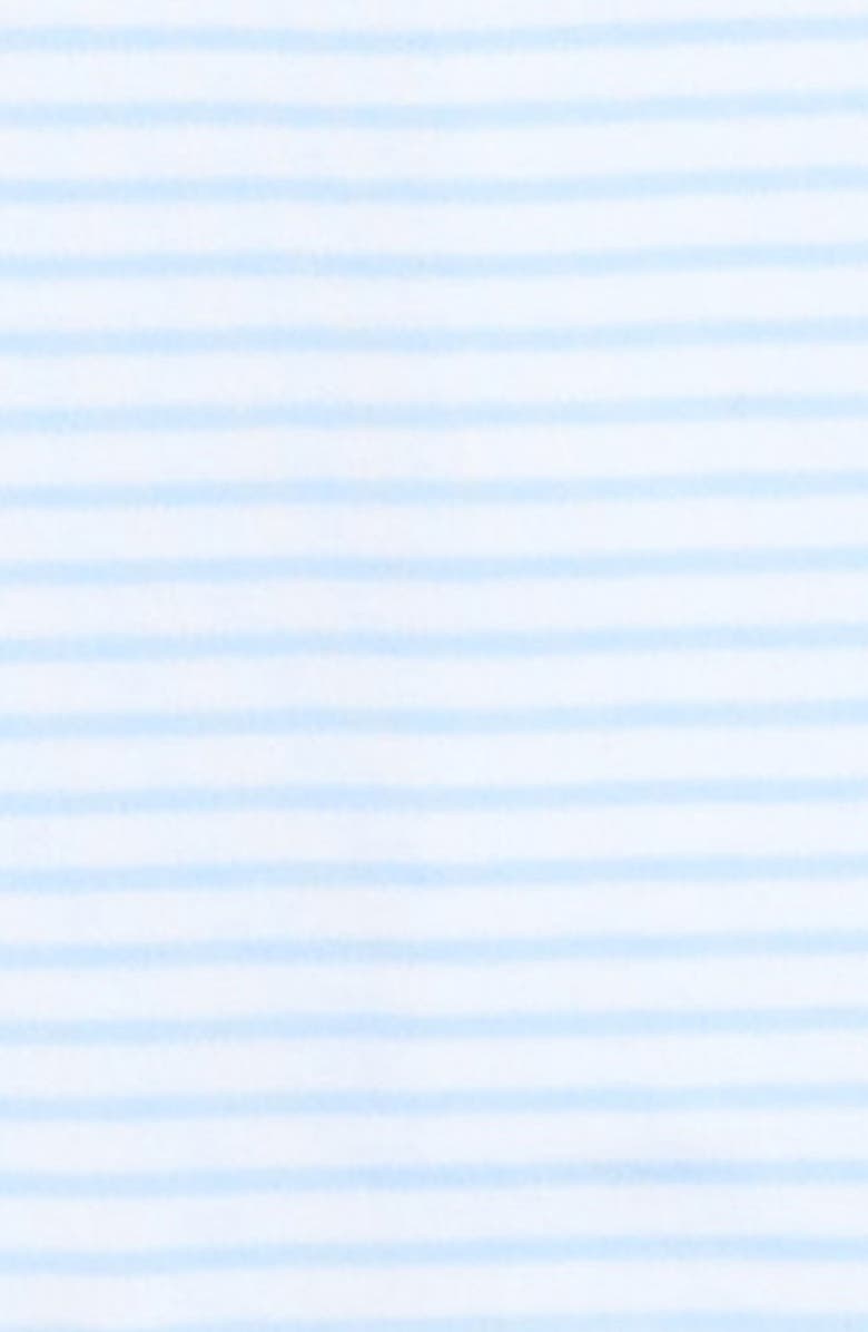 Kissy Kissy Dog Stripe Pima Cotton Romper, Alternate, color, 