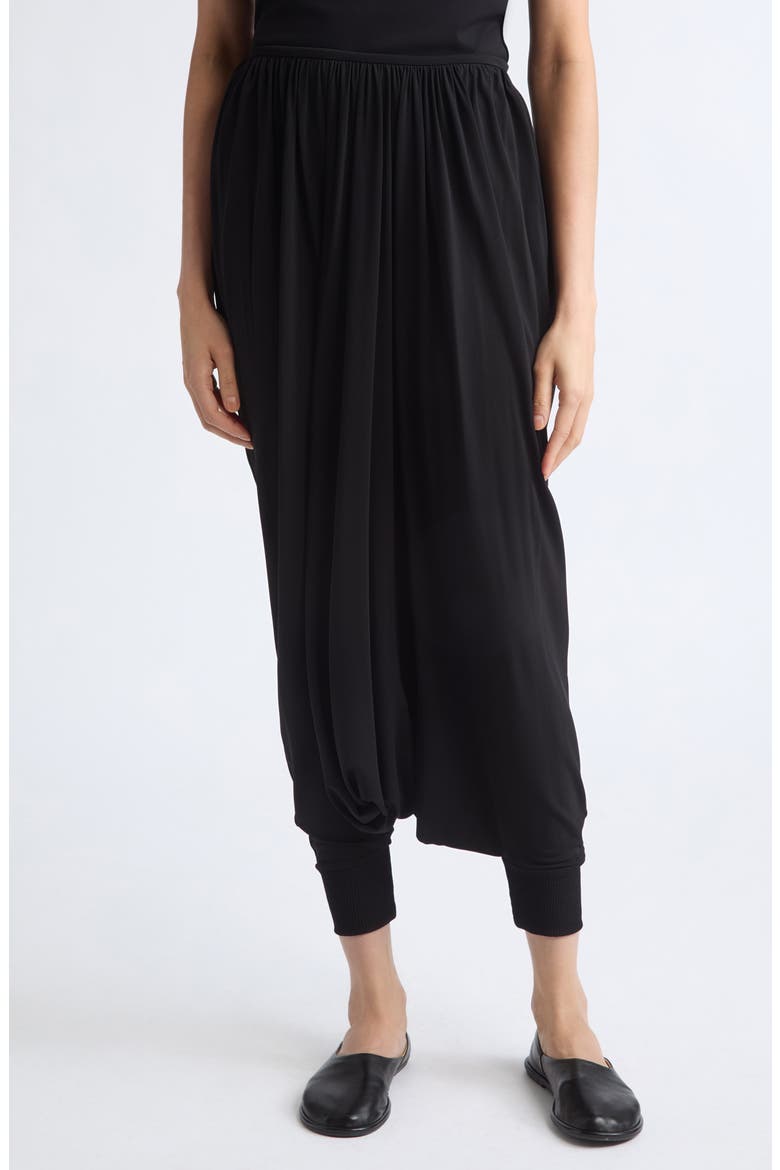 Luma Skirt Pants, Alternate, color, BLACK