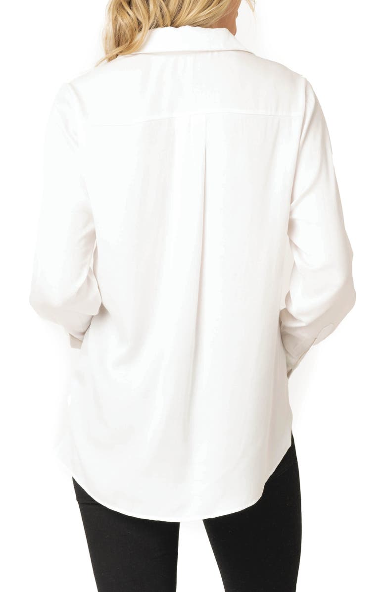 GIBSONLOOK Gigi Button-Up Shirt, Alternate, color, White