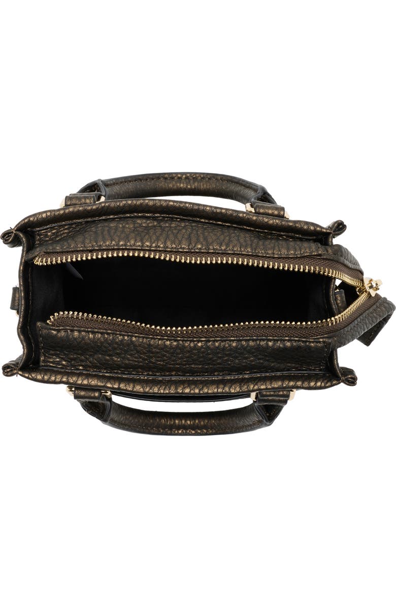 Madden Girl Pebbled Mini Tote Bag, Alternate, color,