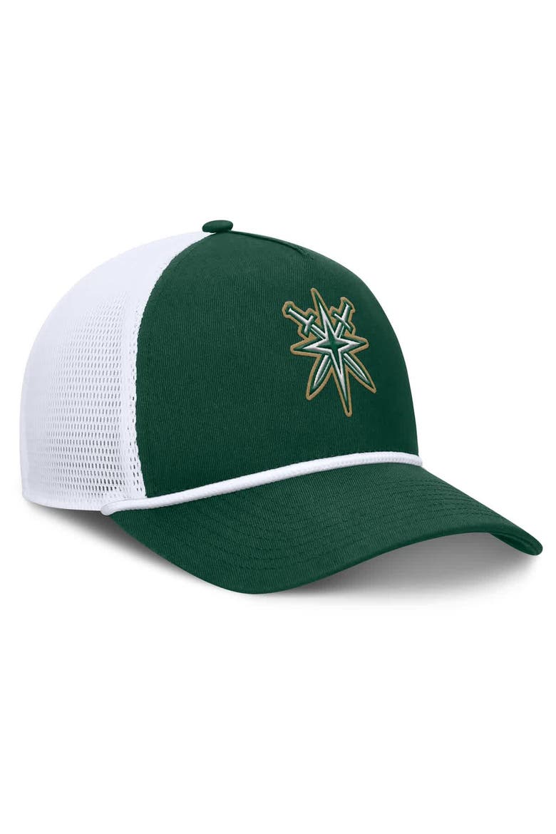 Men's Fanatics Green/White Vegas Golden Knights Bermuda A-Frame Adjustable Hat, Alternate, color, Green