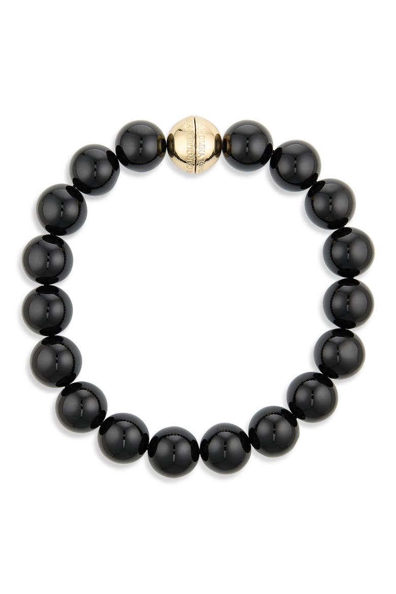 Ball Necklace, Main, color, BLACK