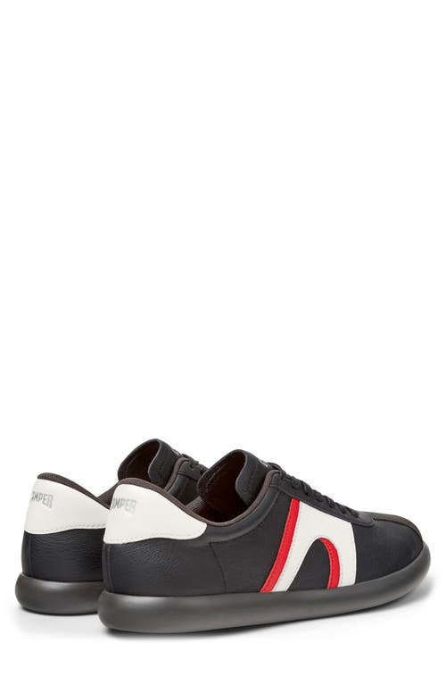 Camper Pelotas Leather Sneakers In Black