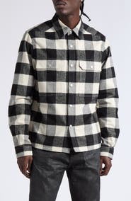 Rick Owens DRKSHDW Camicia Cropped Outershirt