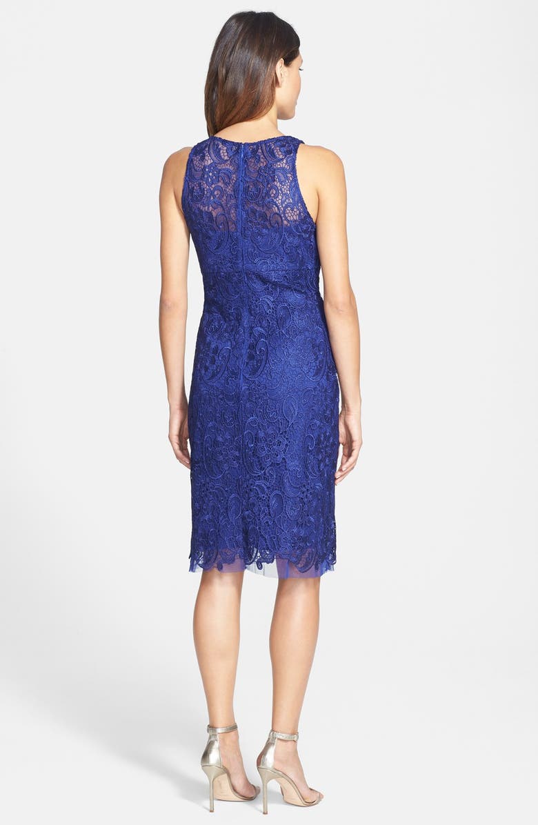 Patra Lace Sheath Dress, Alternate, color, 
