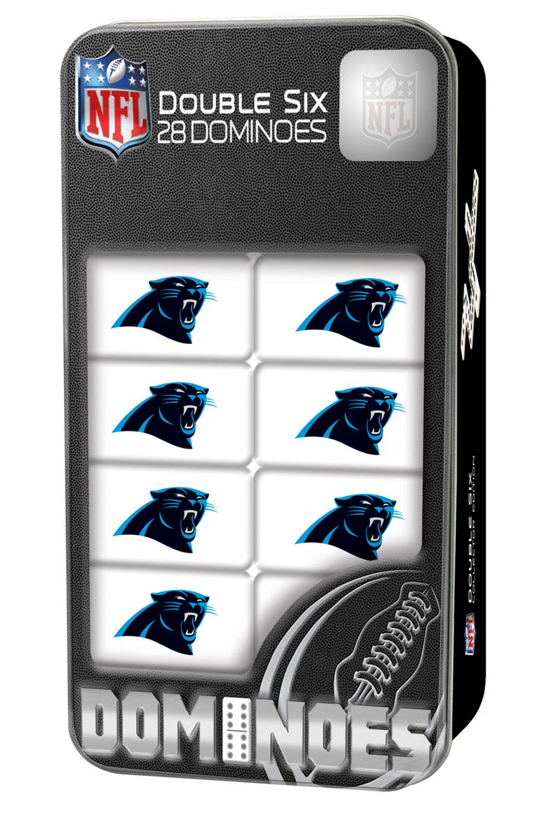 Carolina Panthers Dominoes, Main, color, Multicolor