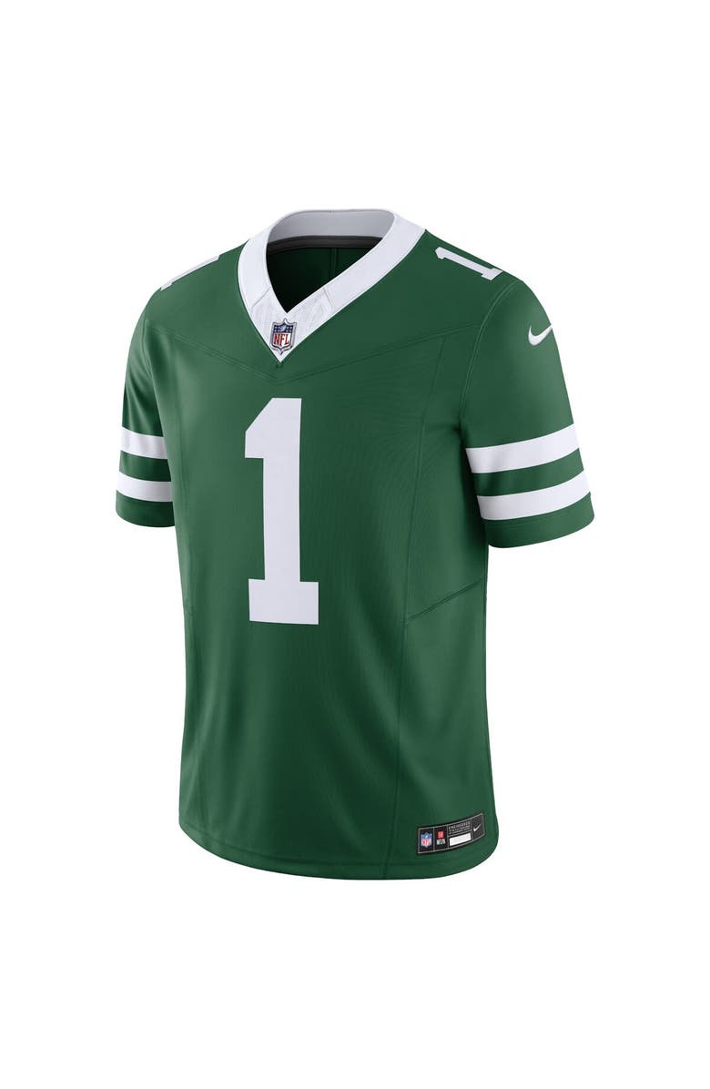 Nike Men's Nike Ahmad Sauce Gardner Legacy Green New York Jets Vapor F.U.S.E. Limited Jersey, Alternate, color, Green
