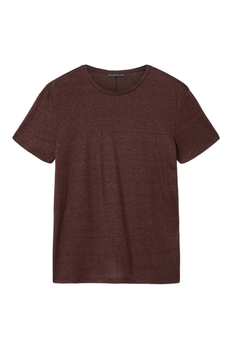 Mott Linen T-Shirt, Alternate, color, PRUCE