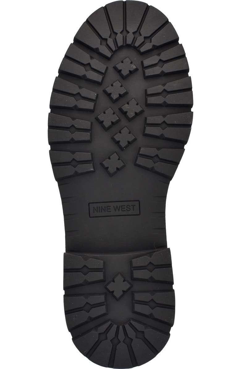 Nine West Hediy Sequin Lug Sole Bootie, Alternate, color,