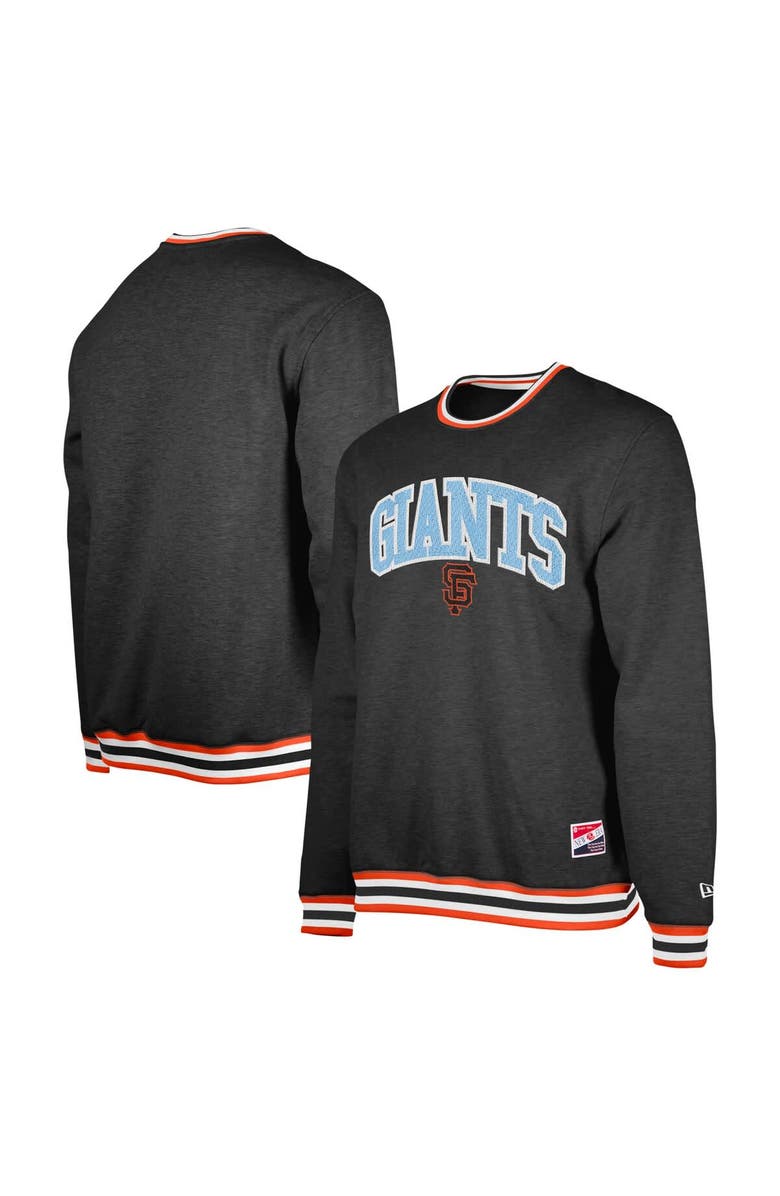 New Era Men's New Era Black San Francisco Giants Father's Day Pullover Sweatshirt, Main, color, Black