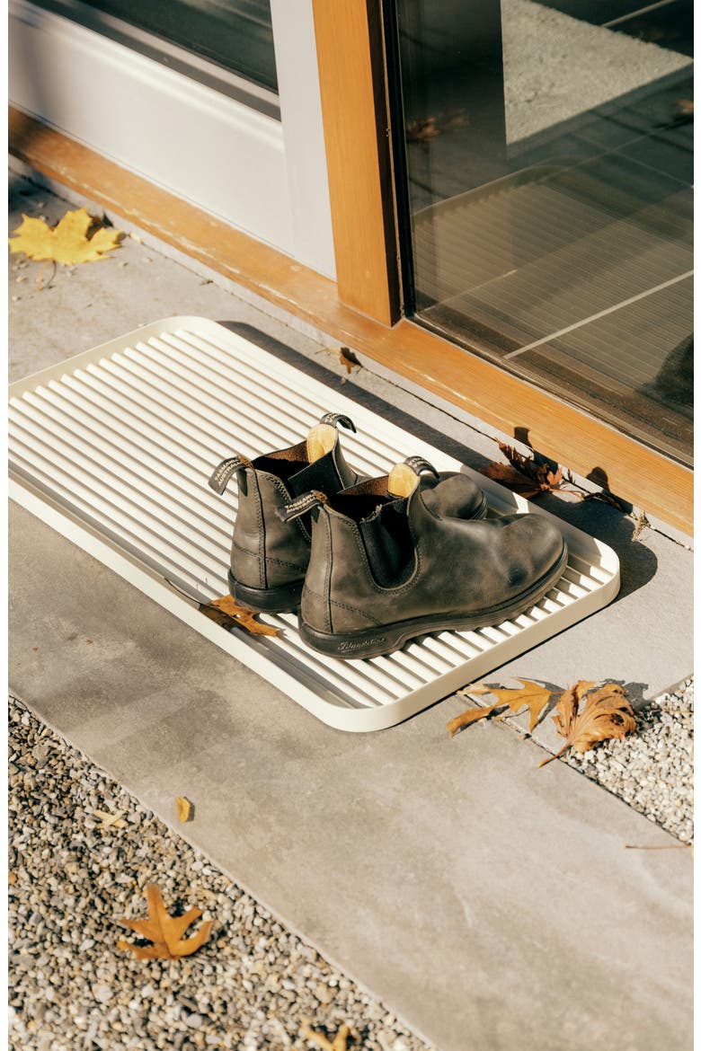 Furrow Steel Boot Tray, Alternate, color, IVORY