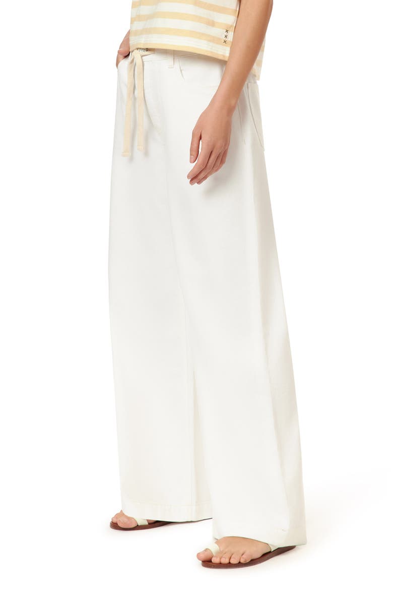 The Baggy Drawstring Pants, Alternate, color, BLANC DE BLANC