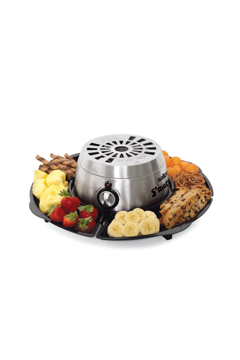 S'mores & Fondue Maker, Alternate, color, Black