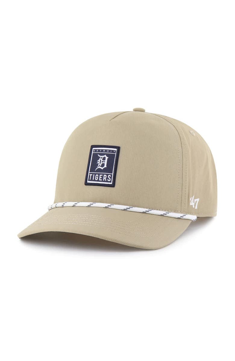 '47 Men's '47 Khaki Detroit Tigers Cozumel Hitch Adjustable Hat, Main, color, 