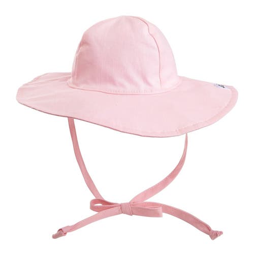 Flap Happy Baby/toddler Upf 50+ Uv Blocking Wide Brim Floppy Sun Hat In Pink
