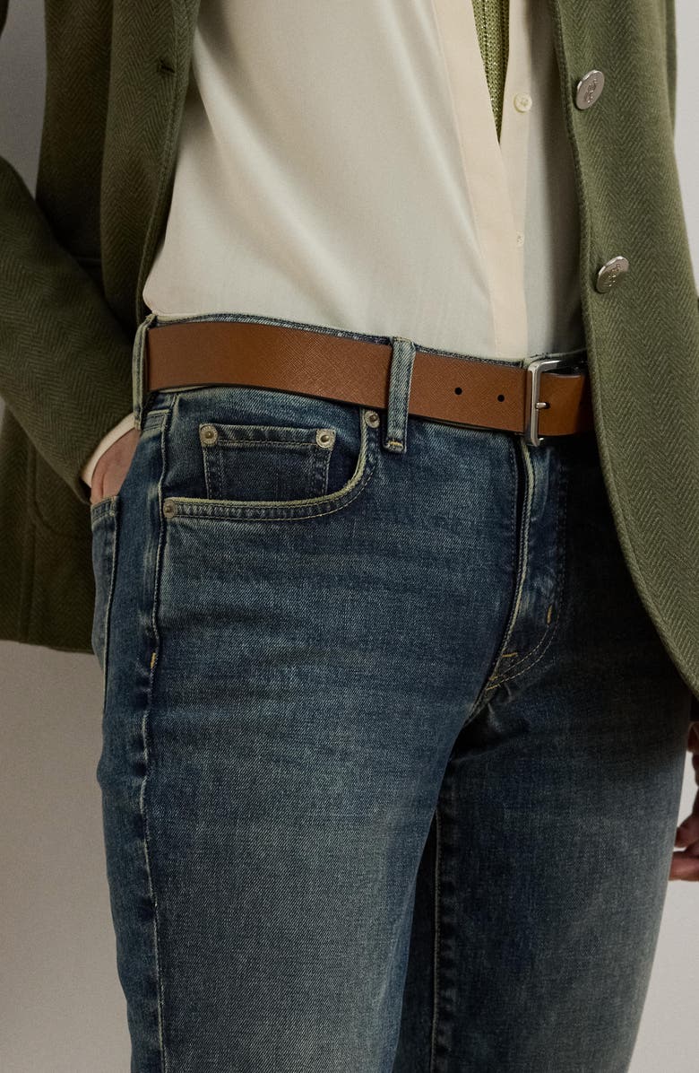 Lauren Ralph Lauren Straight Leg Ankle Jeans, Alternate, color,