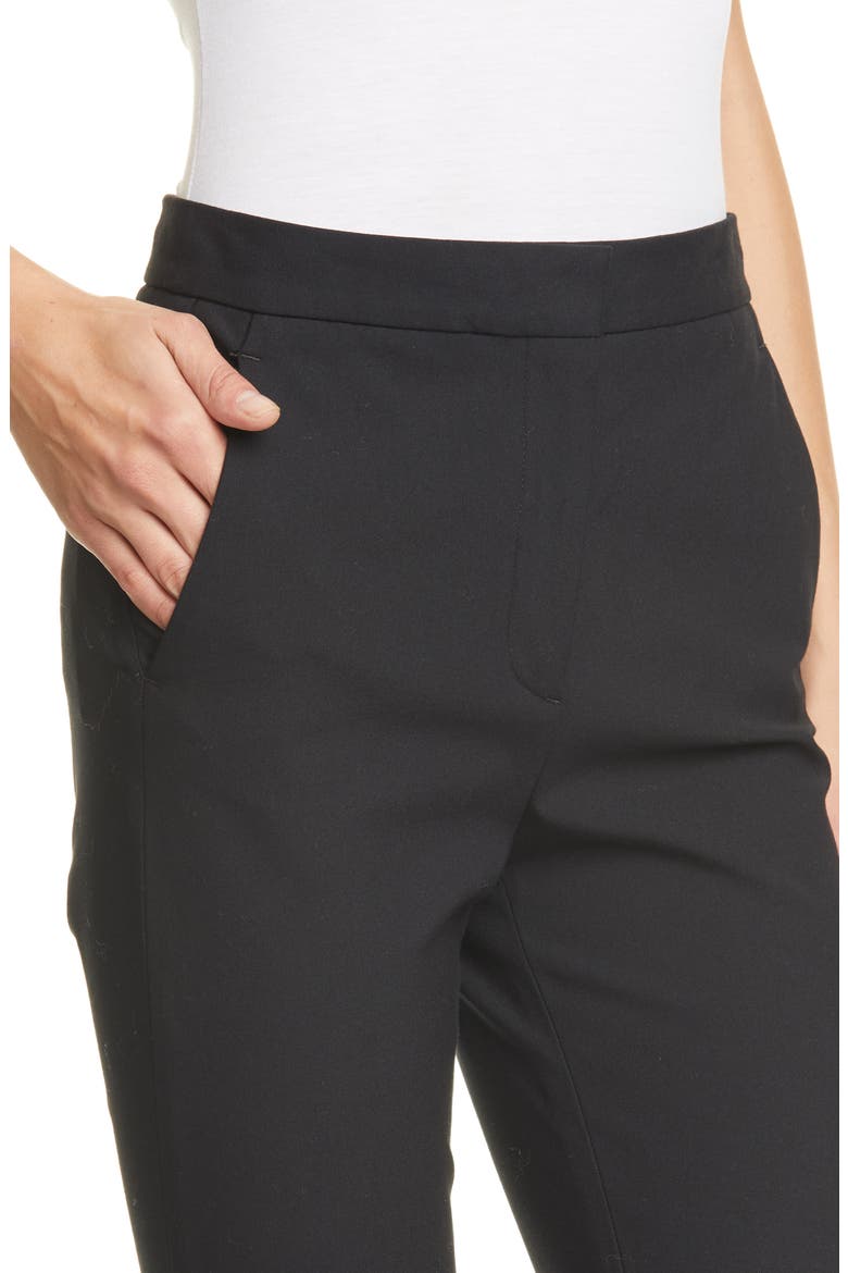 Layla Stretch Ankle Pants, Alternate, color, BLK