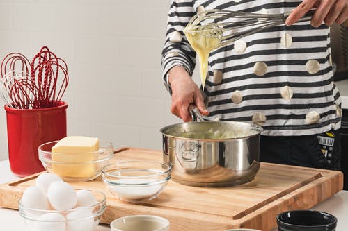 Cuisipro 12 Inch Stainless Steel Balloon Whisk Ball Solid Handle In Silver