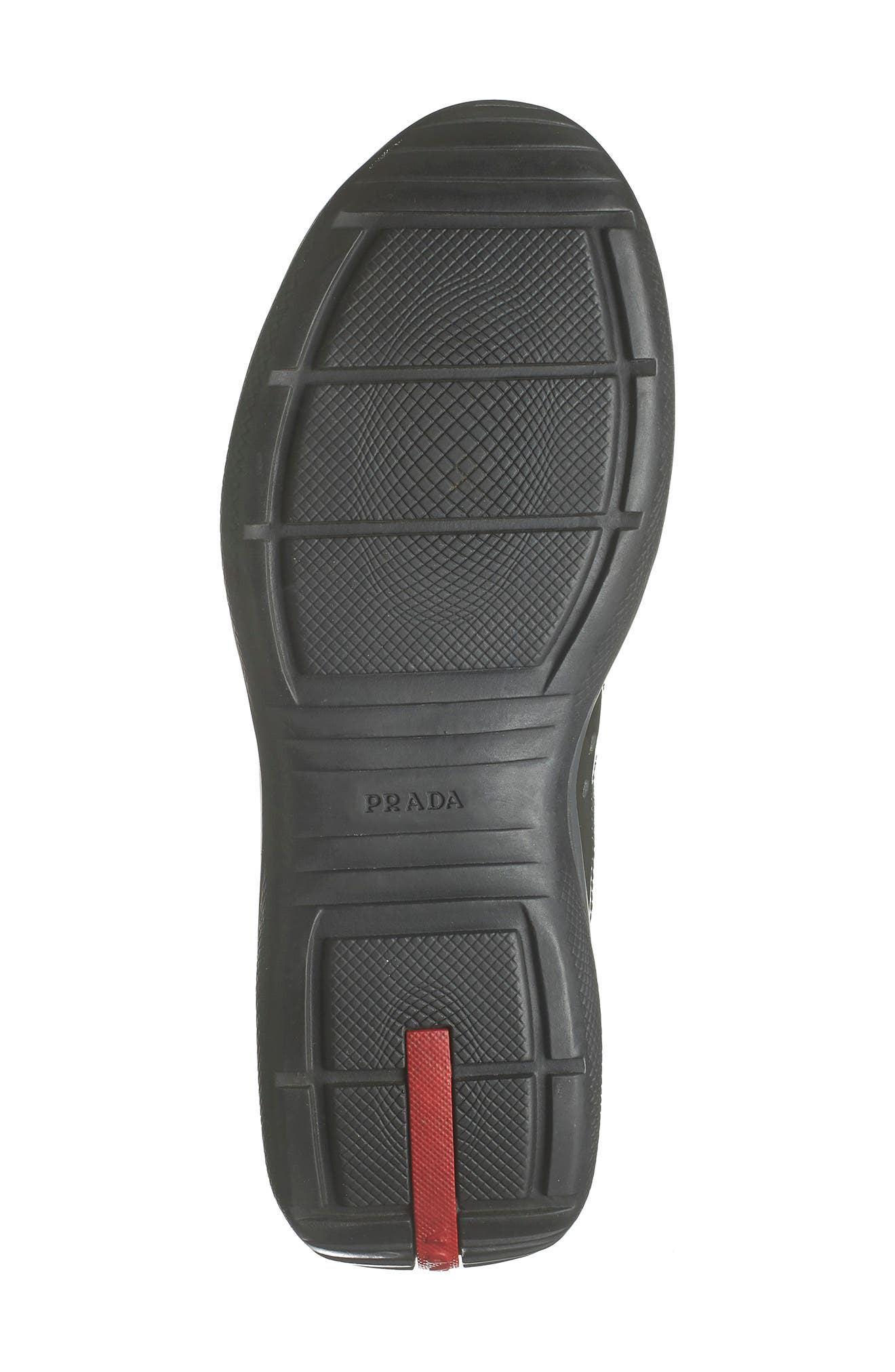 Prada 'Punta Ala' High Top Sneaker, Alternate, color, 