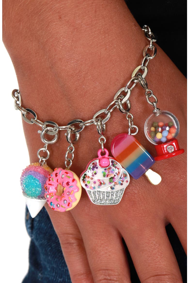 Donut Charm, Alternate, color, NO COLOR