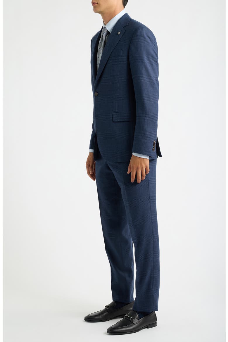 Stacie Wool Blend Suit, Alternate, color, BLUE