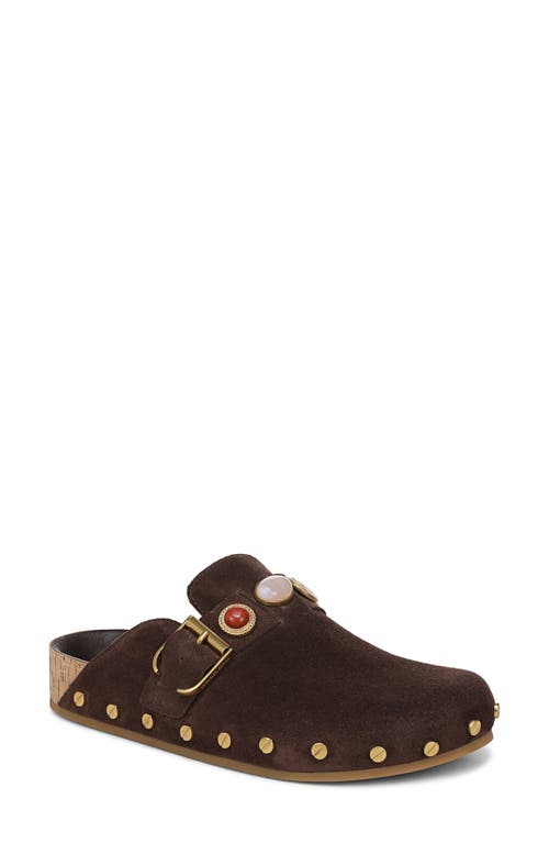 Veronica Beard Fern Charm Clog In Brown