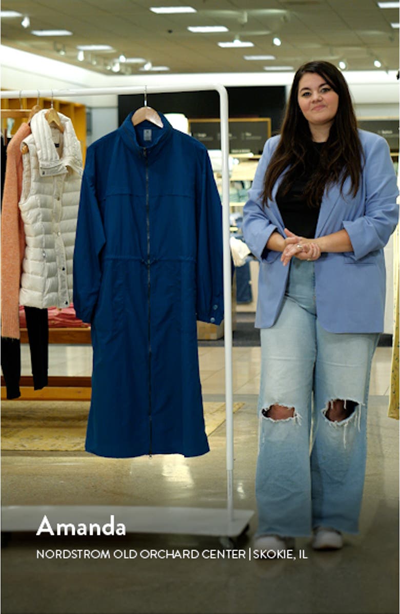 Natasha Full Zip Trench Coat, sales video thumbnail