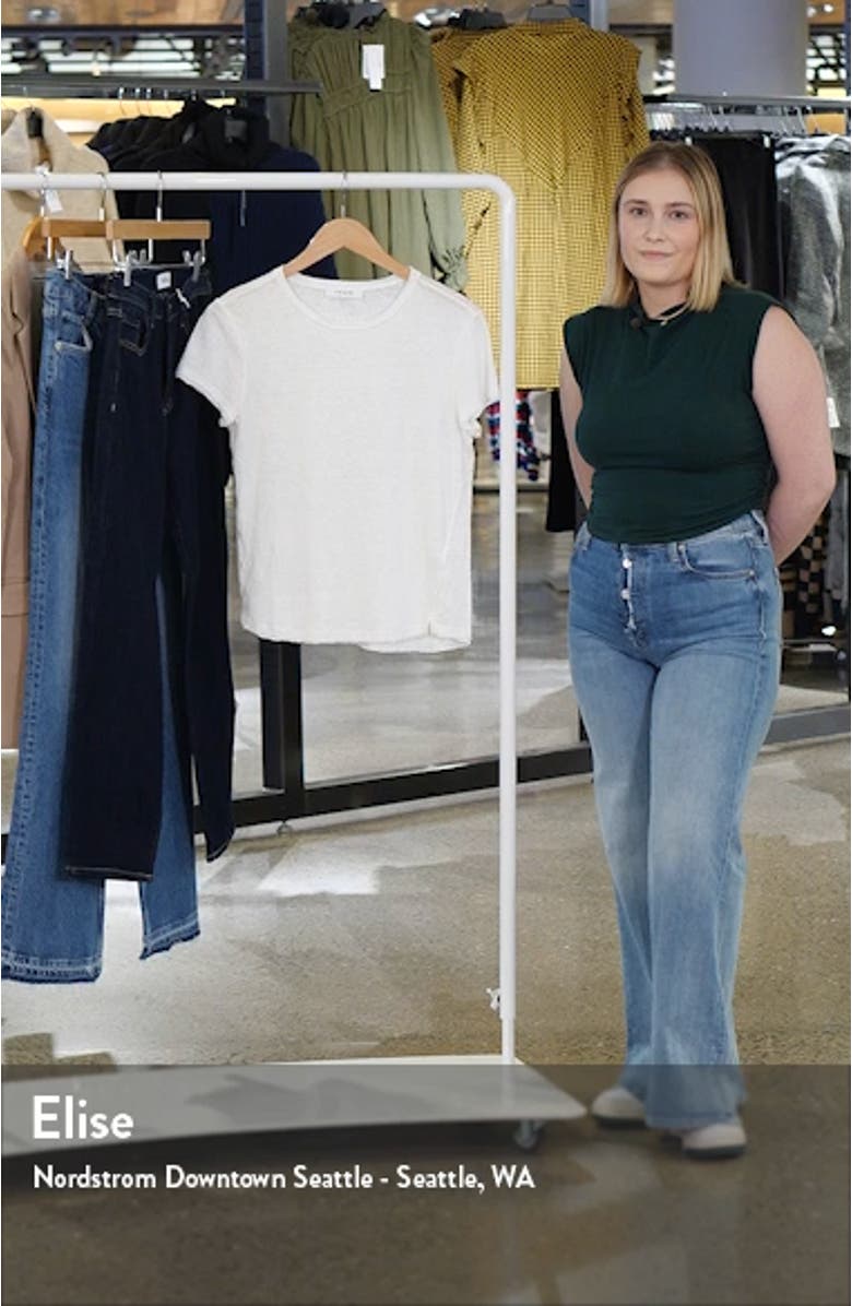 Easy True Organic Linen T-Shirt, sales video thumbnail