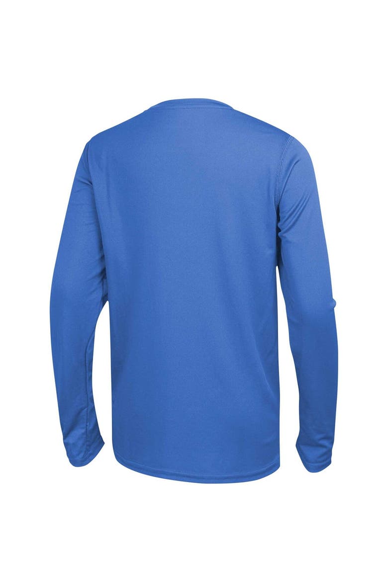 Men's Powder Blue Los Angeles Chargers Side Drill Long Sleeve T-Shirt, Alternate, color, Powder Blue