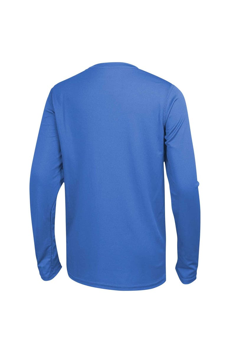 Outerstuff Men's Powder Blue Los Angeles Chargers Side Drill Long Sleeve T-Shirt, Alternate, color, 