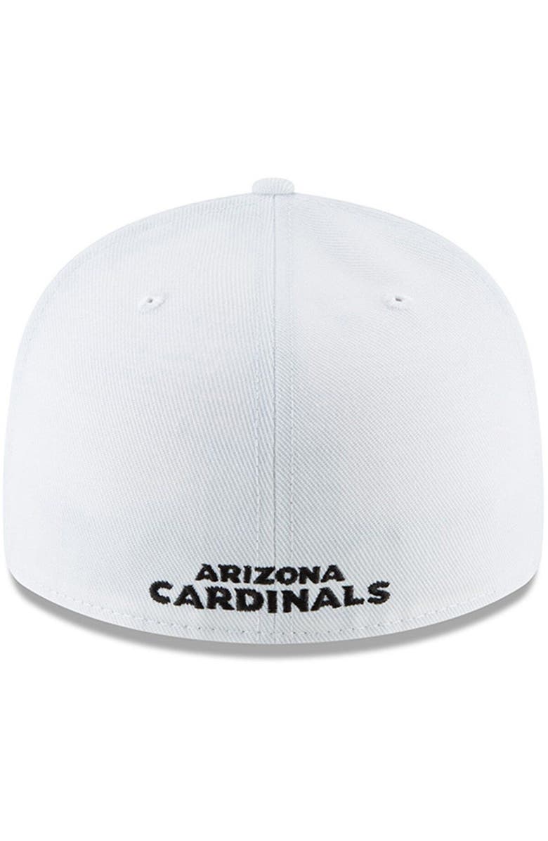 New Era Men's New Era White Arizona Cardinals Omaha Low Profile 59FIFTY Fitted Hat, Alternate, color, White