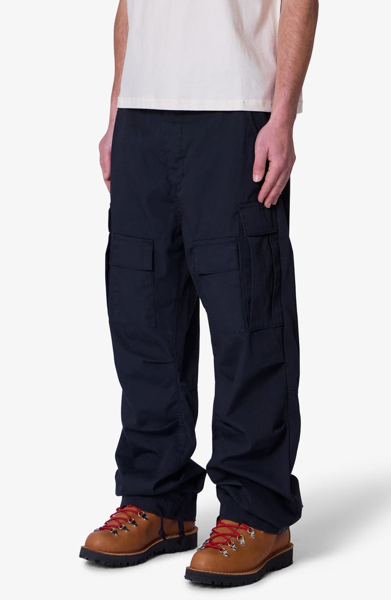 mnml Ultra Baggy Ripstop Cargo Pants, Alternate, color, Black