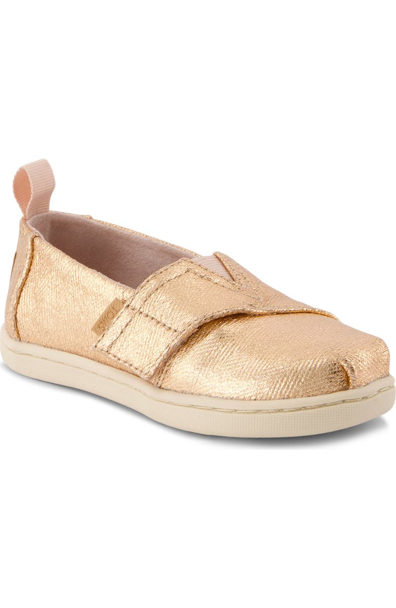 TOMS Kids' Alpargata Slip-On Sneaker, Main, color, Pink