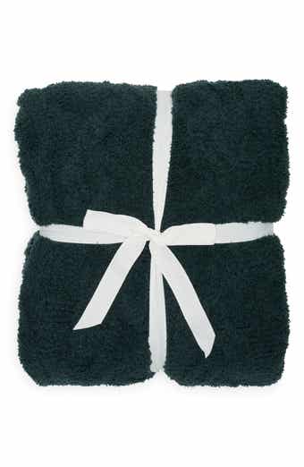 Cable Butter Throw Blanket