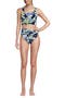  Deep Sea Navy Multi Floral