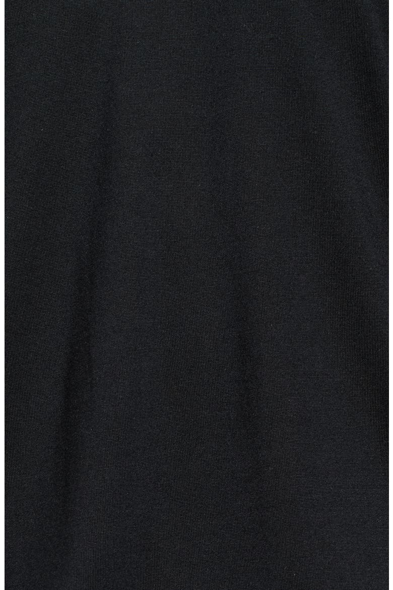 High/Low Dolman Tee, Alternate, color, BLACK