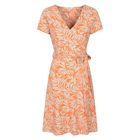 Santorini Patterned Jersey UV Protection Dress