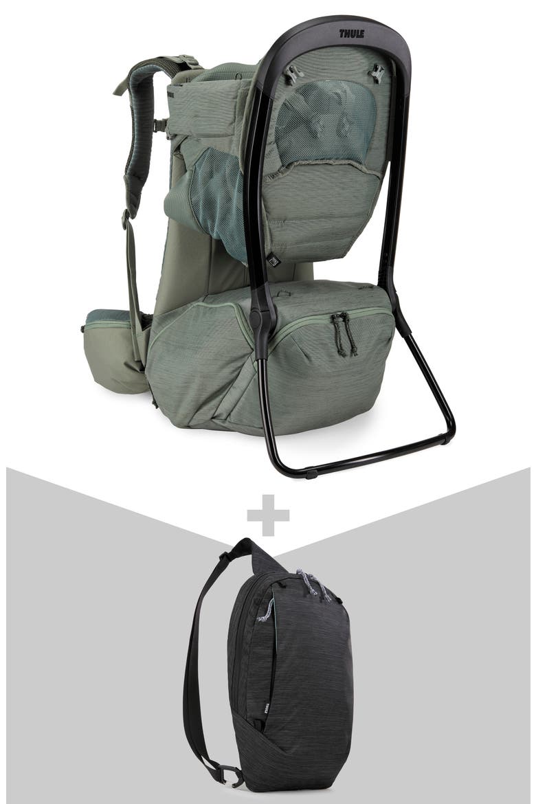 Sapling Child Carrier & Sling Pack, Alternate, color, AGAVE