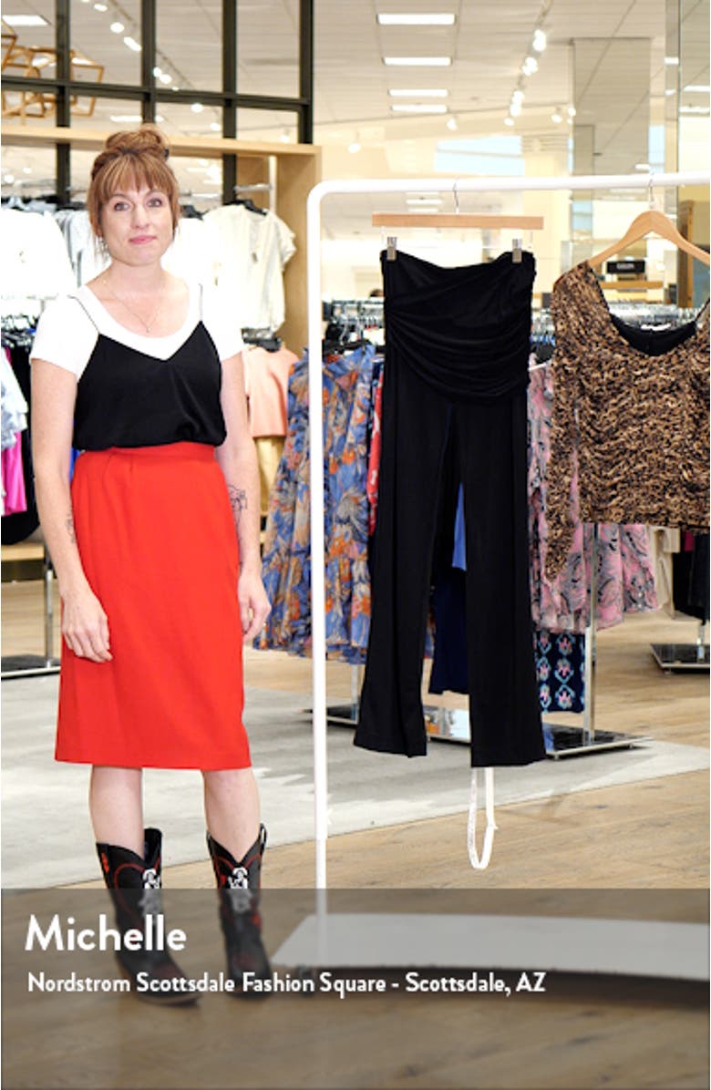Drape Panel Flare Pants, sales video thumbnail