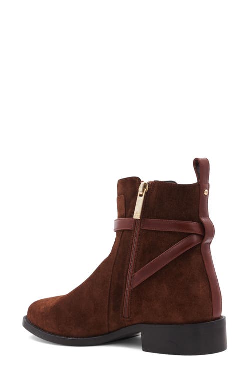 Aquatalia Nettie Water Resistant Boot In Brown