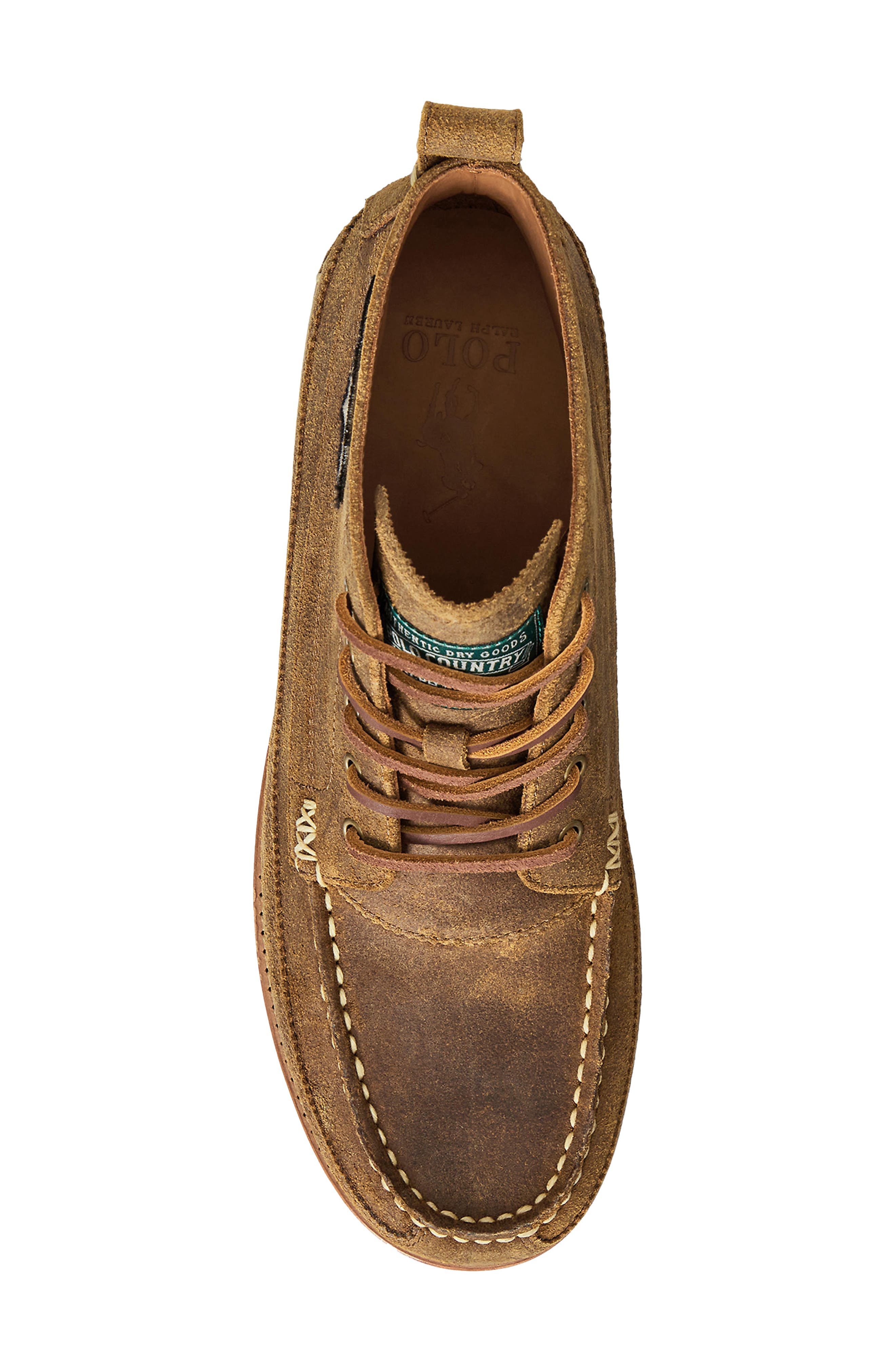 Polo Ralph Lauren Ranger Work Boot, Alternate, color, Desert Tan