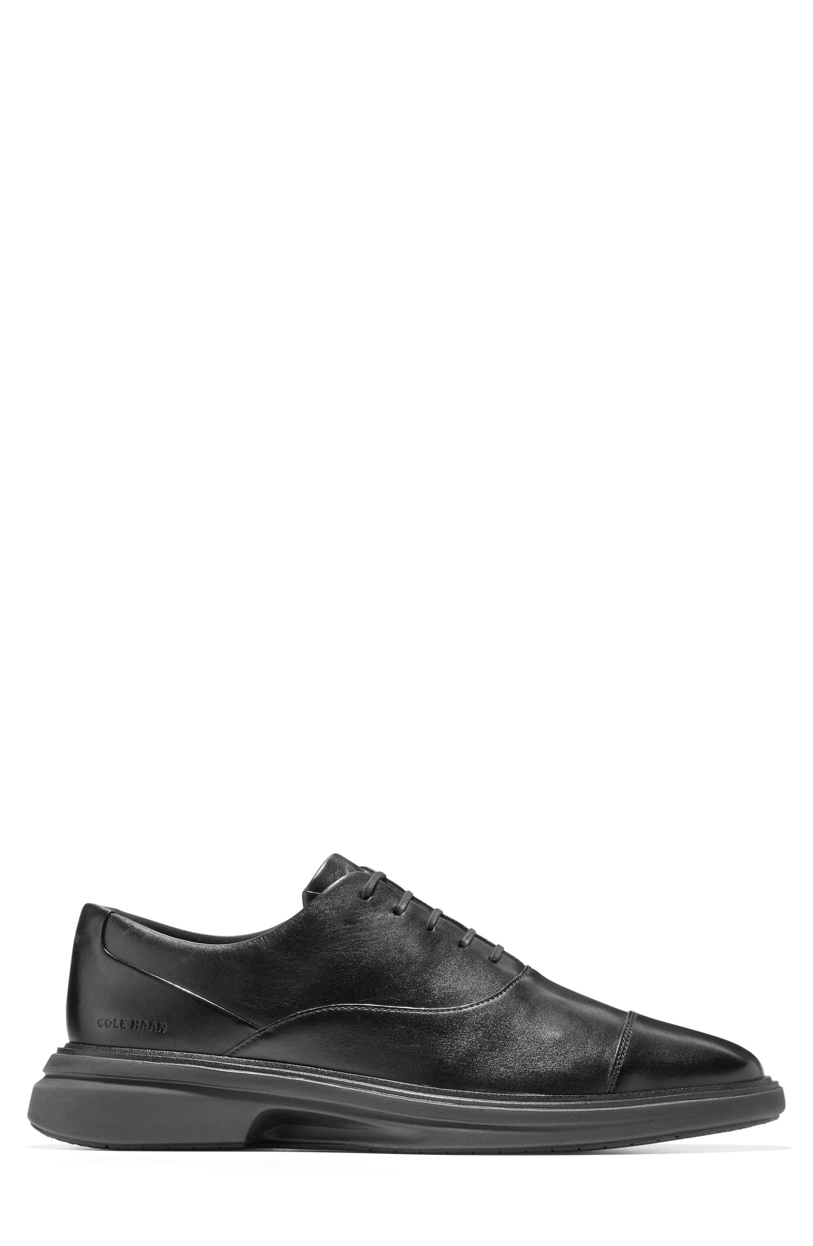 Cole Haan OriginalGrand Cityspectre Cap Toe Oxford, Alternate, color, Black Black