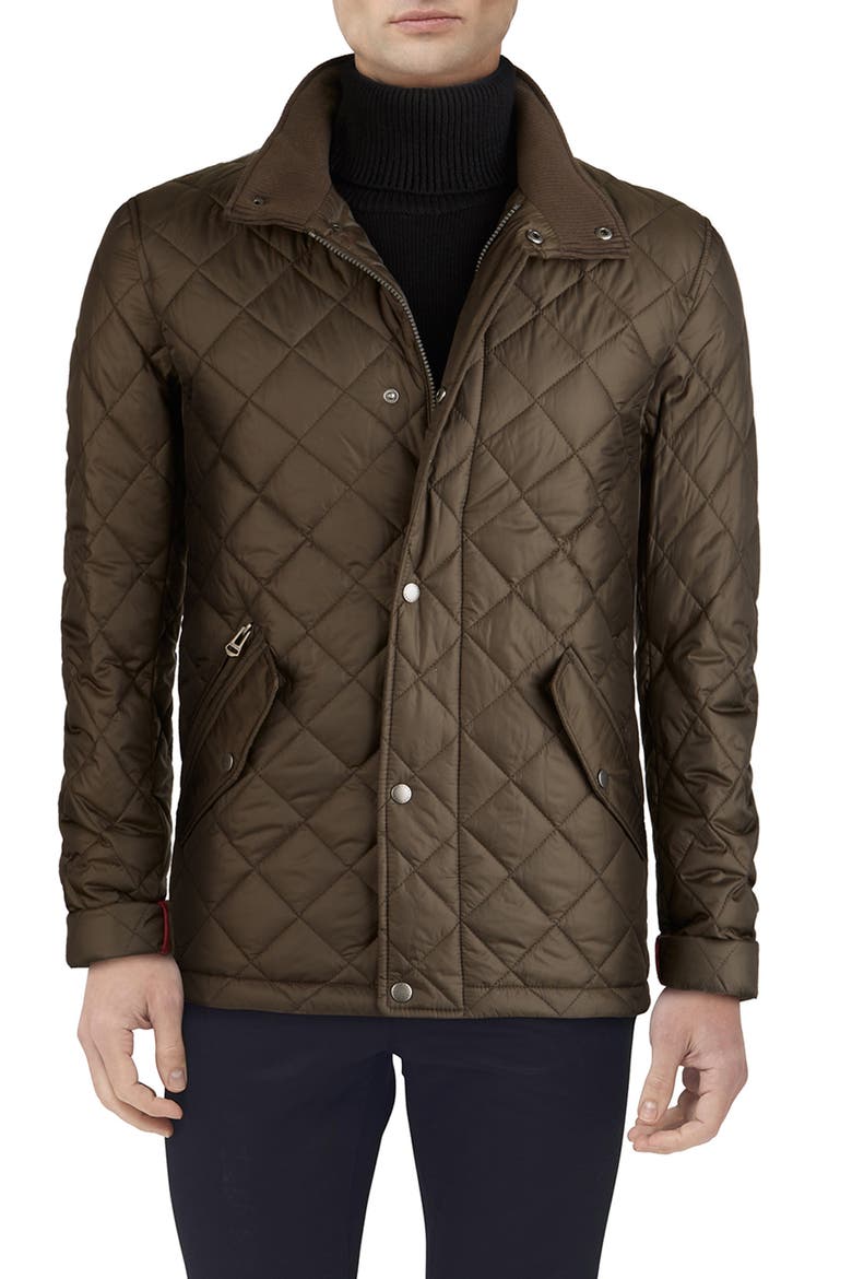Quilted Jacket, Main, color, OLIVE