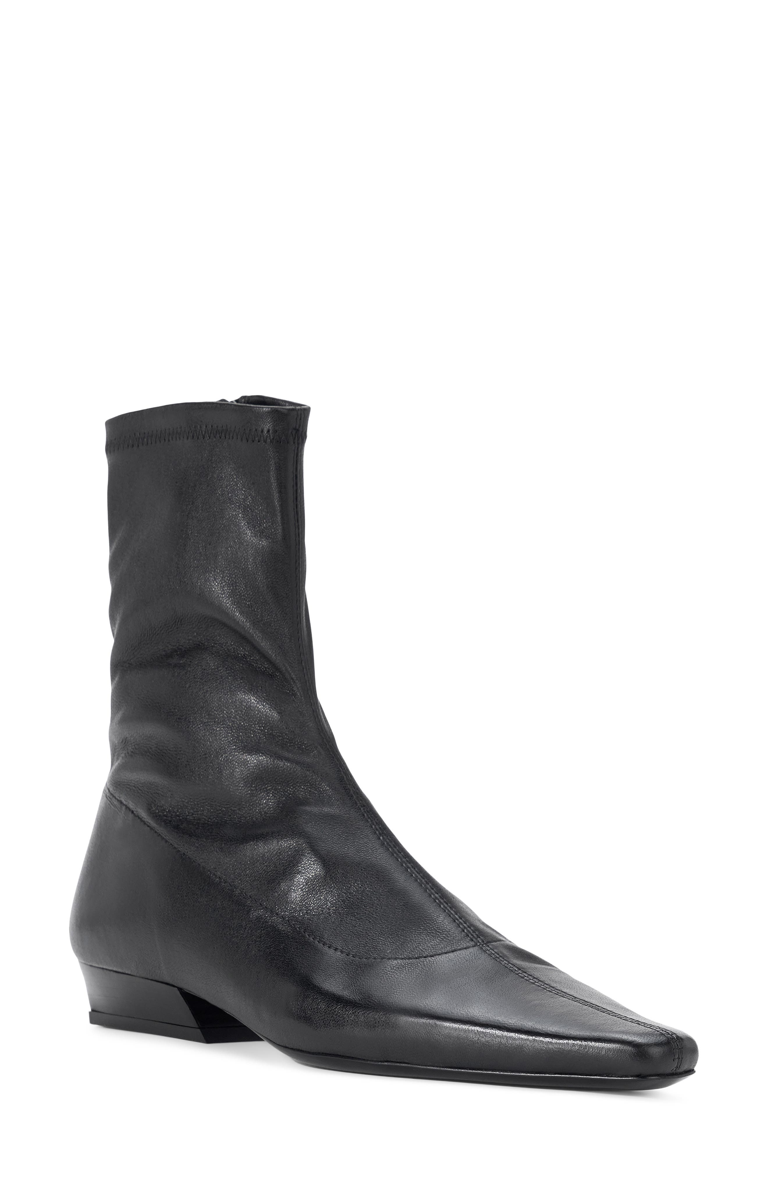 Wally Sock Bootie, Main, color, BLACK